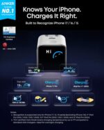 Anker Nano Smart Display Charger, 45W Max Fast Charger USB C for iPhone 17 - Image 2