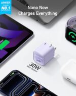Anker Nano Phone Charger, 30W Portble and Foldable USB C GaN (B0B42T3Y48) - Image 2