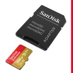 SANDISK 256GB Extreme microSDXC UHS-I Memory Card with Adapter - C10, U3, V30 - Image 2