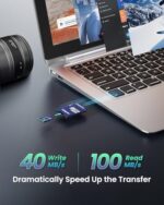 DIGIERA 128GB CT100 microSDXC UHS-I Memory Card with Adapter - up to 100MB/s - Image 2