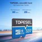 TOPESEL 128GB Micro SD Card with Adapter Class 10 Micro SDXC Card UHS-1 Memory - Image 2
