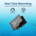 Vital Tech 64GB Micro SD Card Class 10 UHS-3 High Speed Memory Card - Image 2
