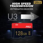 2 Pack Micro sd Card 128GB Class 10 with Adapter High Speed Memory Card for - Image 2