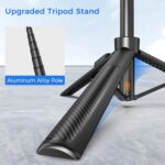 Selfie Stick Travel Tripod for Cell Phone with Remote Control and Phone Holder - Image 2
