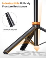 EUCOS 62" Phone Tripod, Tripod for iPhone & Selfie Stick with Remote - Image 2