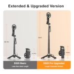 Upgrated 5-in-1 Magnetic Selfie Stick with Remote for Cell Phone 360° - Image 2