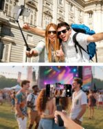 Selfie Stick with Wireless Remote – Portable Selfie Stick for iPhone & Android - Image 2