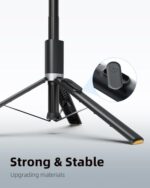 TODI 63" Cell Phone Selfie Stick Tripod, Portable Tripod for iPhone with - Image 2