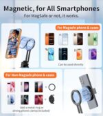Gahenwo 69" Magnetic Phone Tripod for All Phones - Image 2