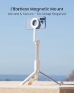 KraftGeek 64" Magnetic Phone Tripod for iPhone MagSafe - Image 2