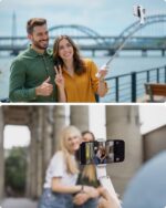Viozon Portable Selfie Stick, Lightweight Extendable Stainless Steel Tube - Image 2