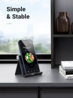 UGREEN Cell Phone Stand Holder for Desk Adjustable Compatible with iPhone 13 12 - Image 2