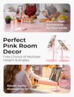 LISEN Cell Phone Stand for Desk, iPhone Holder for Desk Offices Accessories - Image 2