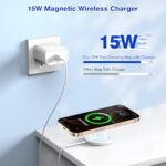 [Apple MFi Certified]Magnetic Wireless Charger Apple Mag Safe Charger - Image 2