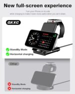Wireless Charging Station,3 in 1 Charging Stand Made for Apple Watch Ultra 11 10 - Image 2
