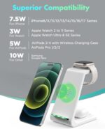 3 in 1 Wireless Charging Station, 2026 Upgraded Fast Desk Charger Station for - Image 2