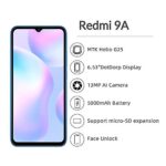 Xiaomi Redmi 9A (64GB+4GB) 4G LTE Unlocked GSM 6.53" (Boost - Cricket - At&t) - Image 2