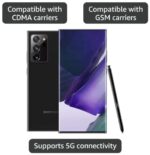 Samsung Galaxy Note 20 5G, 128GB, Mystic Gray - Unlocked (Renewed) - Image 2