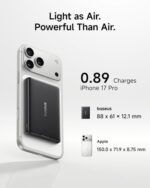 Baseus Picogo Power Bank, Smallest 5,000mAh Magnetic Wireless Charger with USB-C - Image 2