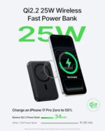 Baseus for MagSafe Portable Charger, Qi2.2 25W Wireless Magnetic Power Bank - Image 2