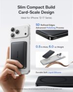 Baseus Picogo Power Bank, 0.5" Ultra Slim 10000mAh MagSafe Portable Charger - Image 2
