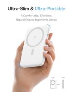 Baseus PicoGo Magnetic Power Bank, Qi2 Certified 15W Ultra-Fast Wireless - Image 2