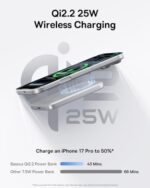 Baseus Picogo AM71 Ultra Slim 10000mAh Qi2.2 Power Bank, 25W Wireless - Image 2