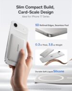 Baseus Picogo Power Bank, 0.3" Ultra Slim 5000mAh MagSafe Battery Pack - Image 2