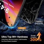 QHOHQ for iPhone 16 Pro Screen Protector with Camera Lens Protector - Image 3