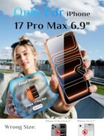MAGIC JOHN 2 Pack for iPhone 17 Pro Max 6.9 inch Tempered Glass Screen Protector - Image 2