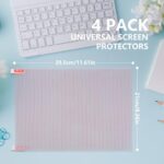 Hianjoo 4-Pack Cut to Fit Screen Protector [295mm×210mm] Universal Plastic - Image 2