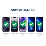 Tech Armor 4 Pack HD Clear Film Screen Protector Compatible for Apple NEW iPhone - Image 2