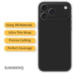 2 Pack for iPhone 17 Pro Max Skin Wrap Using 3M Phone Sticker Film (B0FS74SQJB) - Image 2