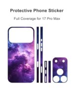 Compatible with iPhone 17 Pro Max Skin Wrap (Purple) - Image 2