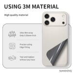 for iPhone 17 Pro Max Skin Wrap Using 3M Material Metallic Finish (B0FS2F6XXZ) - Image 3