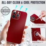 2Pcs Skin Wrap Compatible for iPhone 16 Pro – Slim Decal Vinyl Protective Film - Image 2