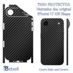 for iPhone 17 AIR Skin Wrap 3M Film Protective for Sides and Back (Carbon Fiber) - Image 2