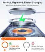TORRAS Magnetic Shockproof for iPhone 17 Pro Case, Camera Control - Image 2