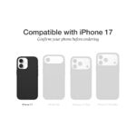 OtterBox iPhone 17 Commuter Series Case - Black - Thin & Protective iPhone Case - Image 2
