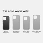 OtterBox iPhone 16 Commuter Series Case - Black, Thin & Protective iPhone Case - Image 2