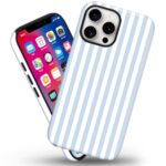 Magnetic for iPhone 13/14 Case Cute Stripes Phone Case - Image 2
