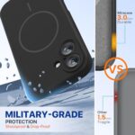 Miracase Compatible with iPhone 16 Case, [Soft Anti-Scratch Microfiber Lining] - Image 2