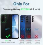 FNTCASE for Samsung Galaxy A17-5G Phone Case with Built-in Screen Protector - Image 2