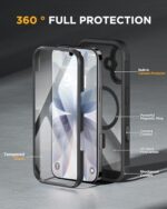 Miracase for iPhone 17 Case 6.3'', Full-Body Bumper Military Drop Protection - Image 2