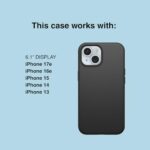 OtterBox iPhone 17e, 16e, 15, 14, & 13 Commuter Series Case - Crisp Denim (Blue) - Image 2