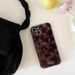 Cute Phone Case for iPhone 15 Case Amber Leopard Full Camera Protective Slim - Image 2