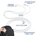 LUDOS Zenith Wired Earbuds in-Ear Headphones, 5 Year Warranty - Image 2