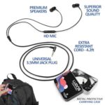 LUDOS OMNITONE Wired Earbuds in-Ear Headphones, 5 Year Warranty - Image 2