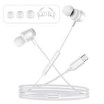 USB C Headphones Wired Earbuds for Samsung iPhone 17/16/15 Pro Max (B0H2V8YB8V) - Image 2