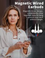 USB C Headphone for Samsung S26 S25 FE S24 A16 A17 Wired Earbuds (B09MF8SSSW) - Image 2